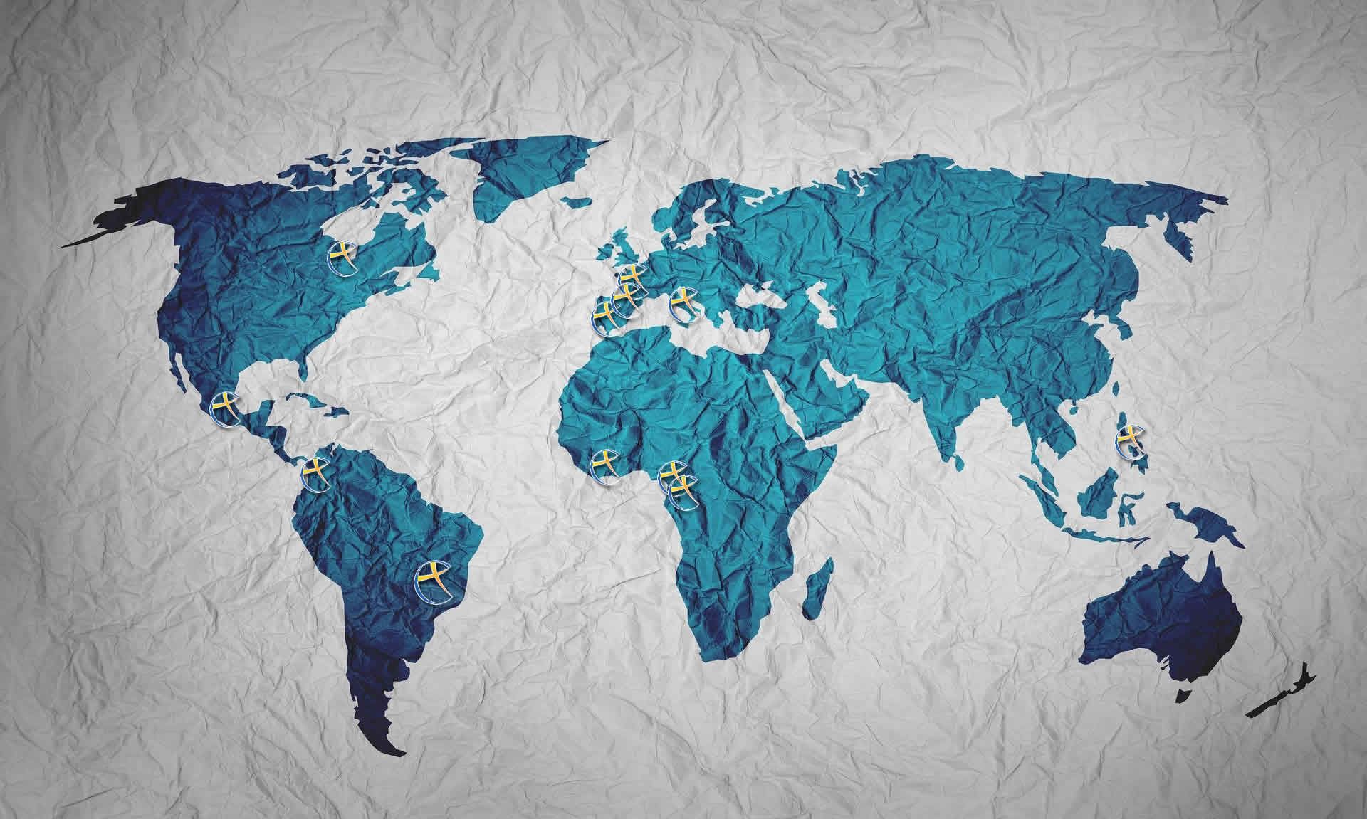 Onde está a congregação pelo mundo